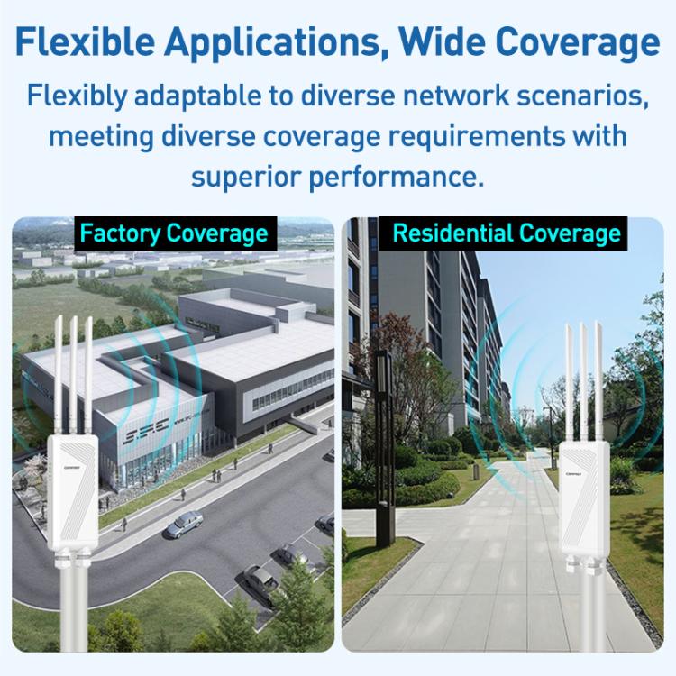 COMFAST CF-EW87 3600Mbps Dual-Band WiFi7 Outdoor Wireless AP