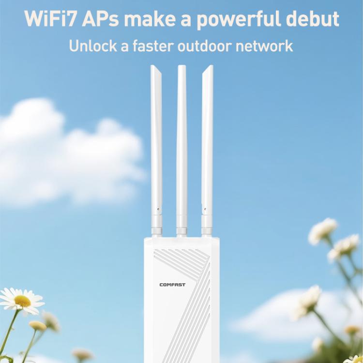 COMFAST CF-EW87 3600Mbps Dual-Band WiFi7 Outdoor Wireless AP