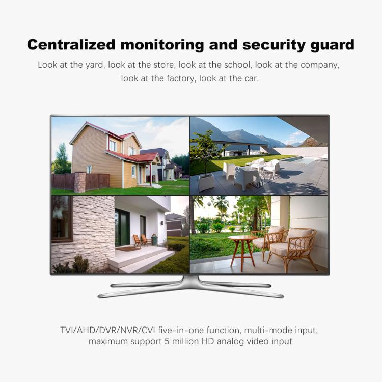 SriHome NVS008-AHD030 5MP HD 4-CH XVR NVR Camera Network Video Recorder Kit