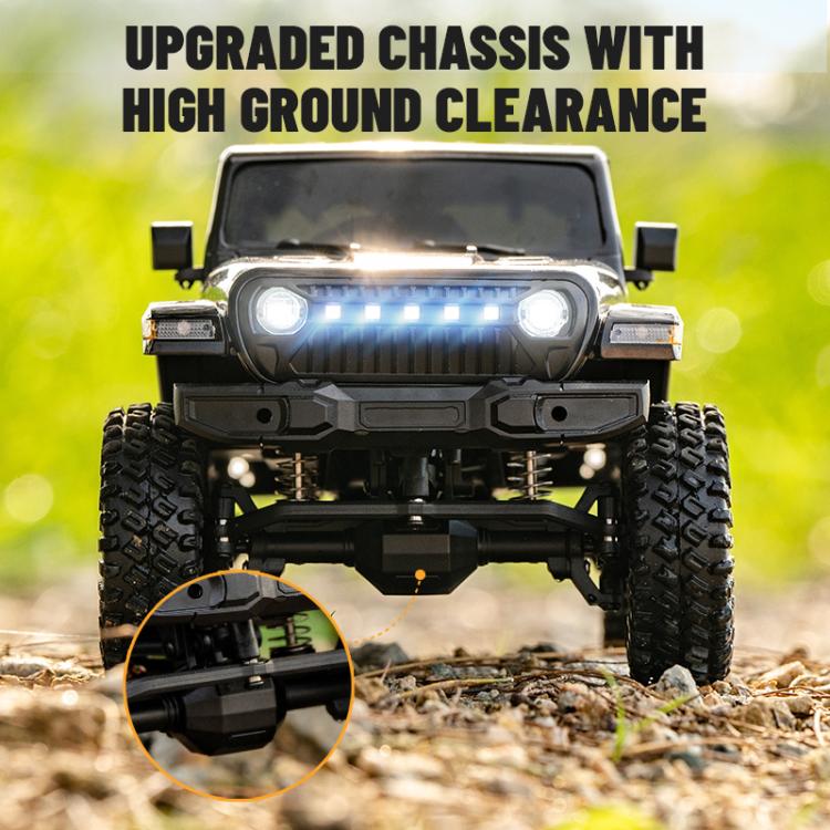 JJR/C C8801 Pro Black Warrior Edition Wrangler Simulation Climbing Remote Control Car