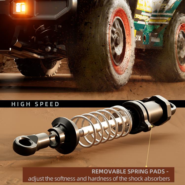 JJR/C C8820 1:18 4WD Carbon Brush Short Truck Off-road Remote Control Car