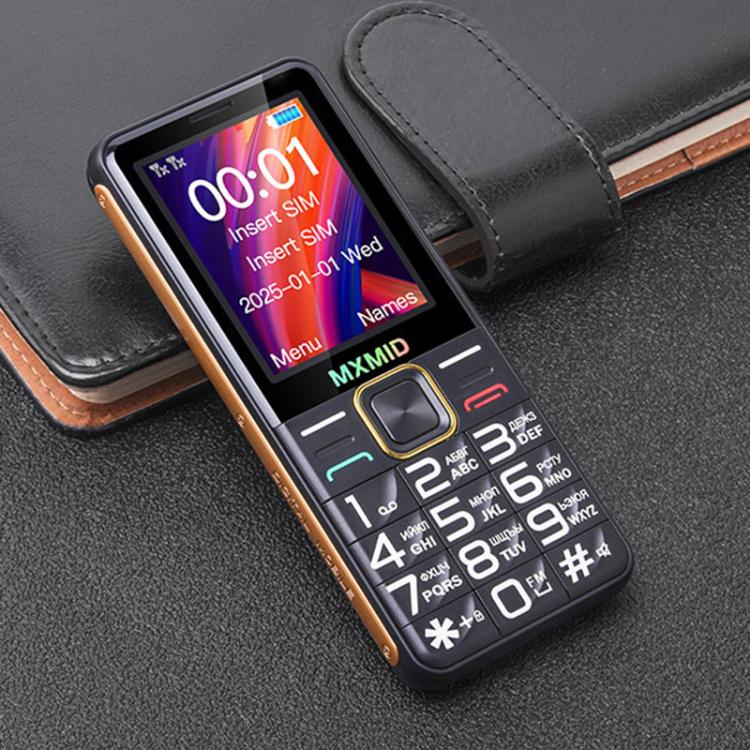 MXMID G880 Pro Big Keys Elder Phone, 2.4 inch, MT6261D, 1600mAh Battery, LED Flashlight, Network: 2G