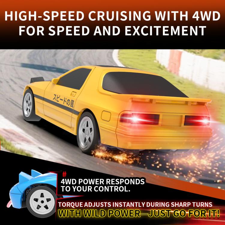 JJR/C C8827 A Q Version Full Scale 4WD Drift Remote Control Car