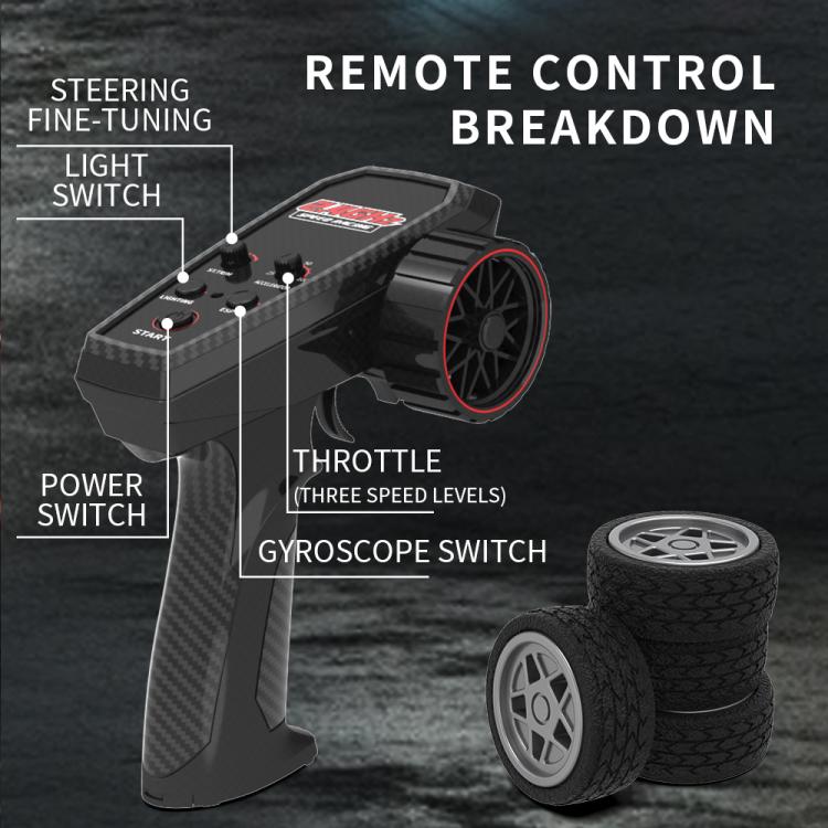 JJR/C C8827 B Q Version Full Scale 4WD Drift Remote Control Car