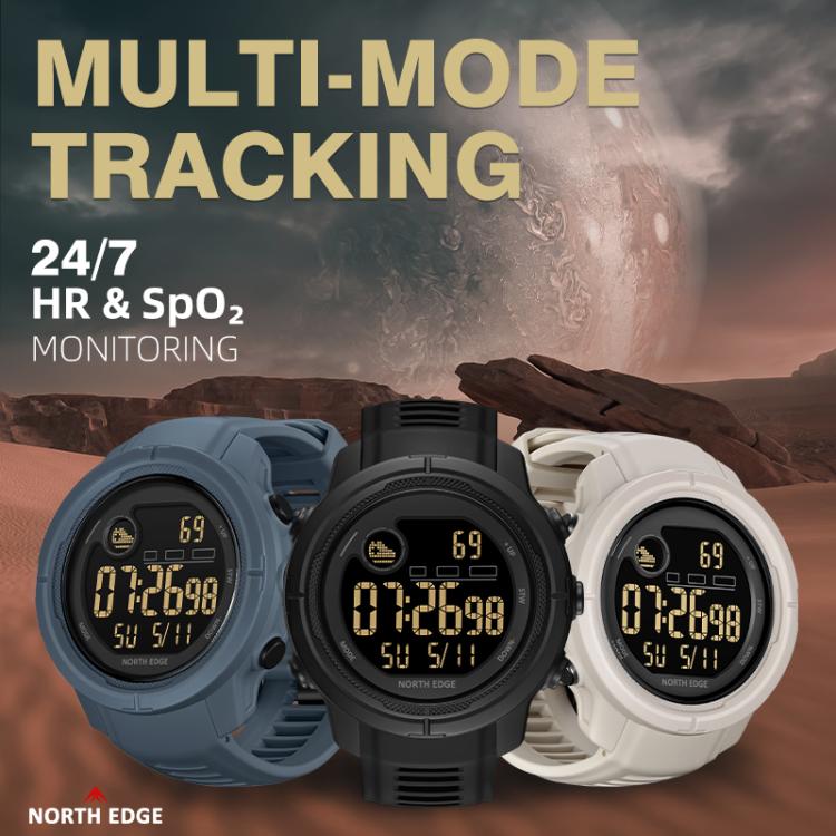 NORTH EDGE MARS 5 Outdoor Men Smart Sports Watch Support Heart Rate / Blood Oxygen Monitoring