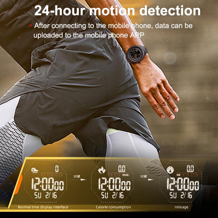 NORTH EDGE MARS 5 Outdoor Men Smart Sports Watch Support Heart Rate / Blood Oxygen Monitoring