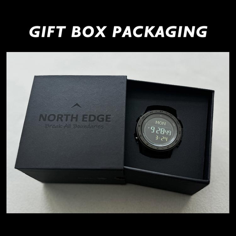 NORTH EDGE TANK 3 Outdoor Waterproof Men Sports Watch Support Pedometer and Compass
