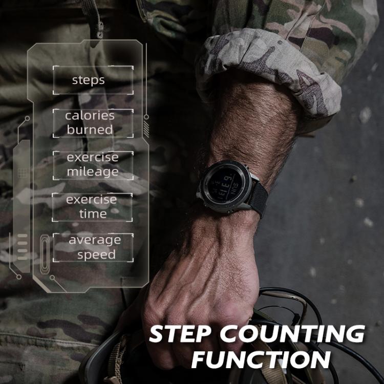 NORTH EDGE TANK 3 Outdoor Waterproof Men Sports Watch Support Pedometer and Compass