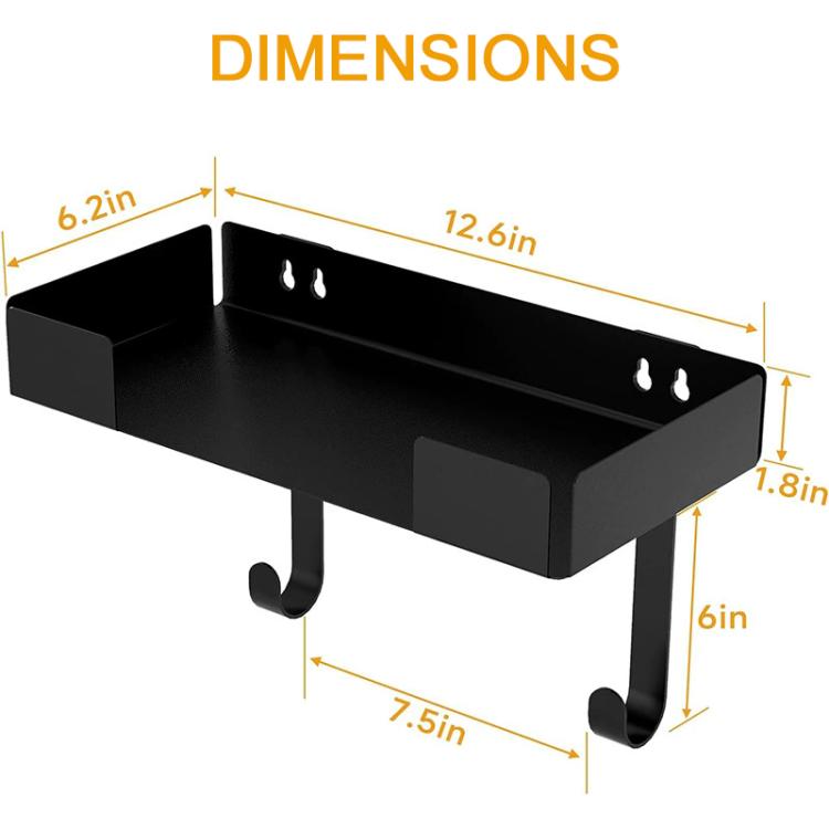 Heavy Duty Ironing Board Wall Mounted Bracket Multifunctional Storage Stand
