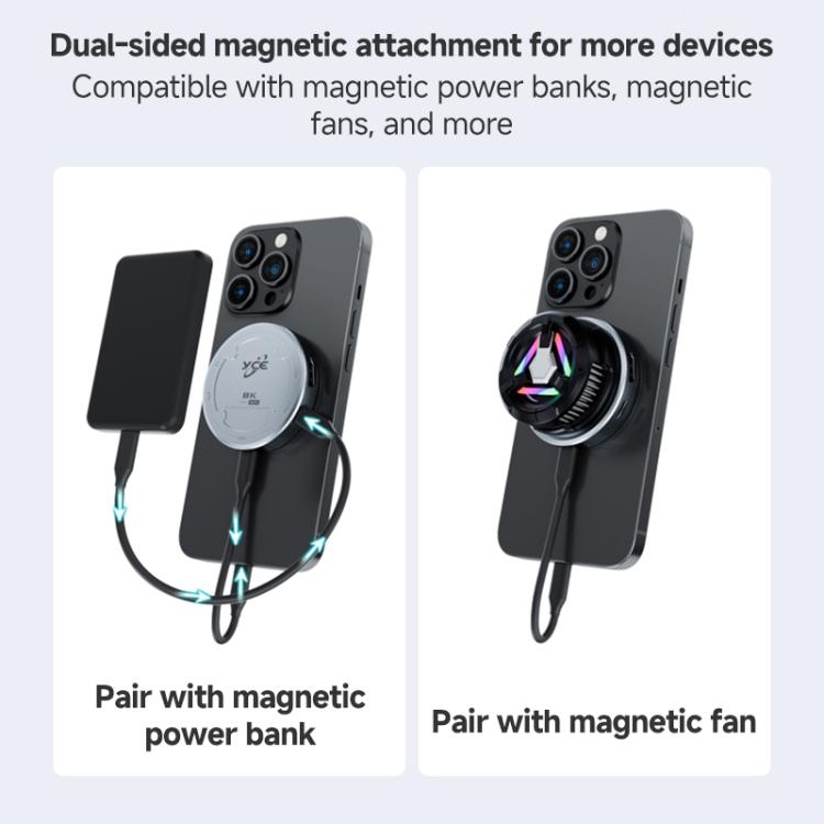 YCE-V195J USB-C / Type-C to PD3.0, HD2.1, USB3.2, 3.5mm, M.2 NVMe Magnetic Hard Drive Enclosure