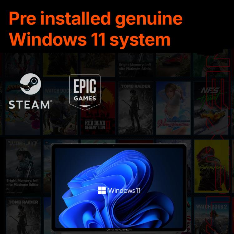 ONE-NETBOOK OneXPlayer X1 Air 10.95 inch Handheld Game Console, Windows 11 Intel Core Ultra 5 228V