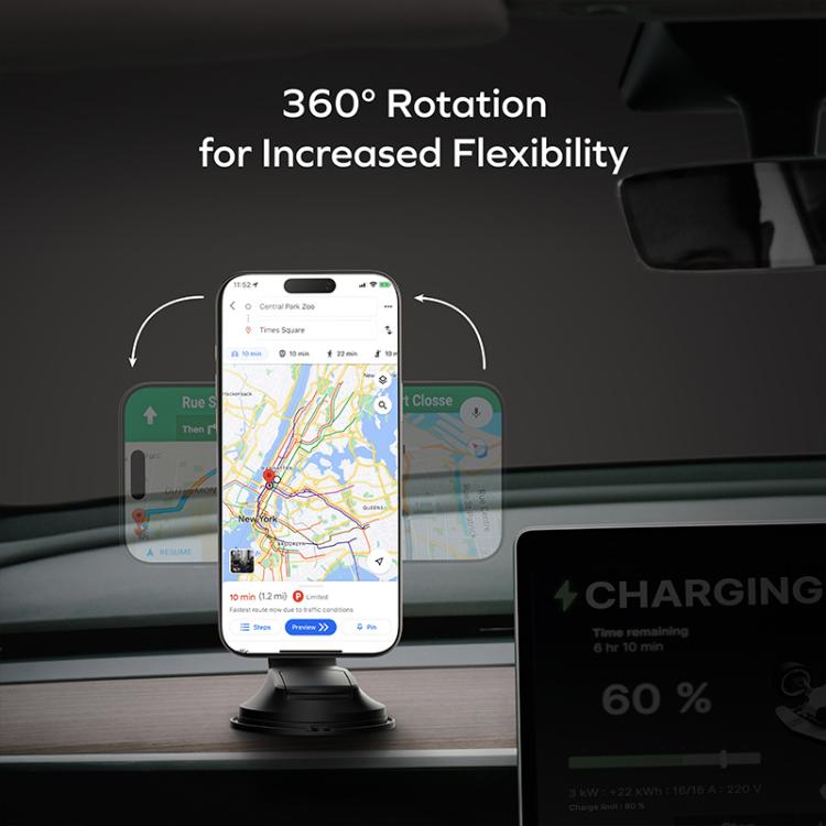 Momax CM38Q22 1-Move Q.Mag 25W Magnetic Wireless Fast Charging Car Mount