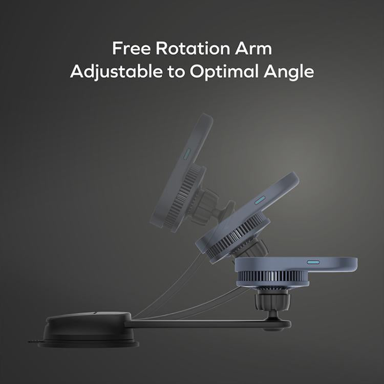 Momax CM38Q22 1-Move Q.Mag 25W Magnetic Wireless Fast Charging Car Mount