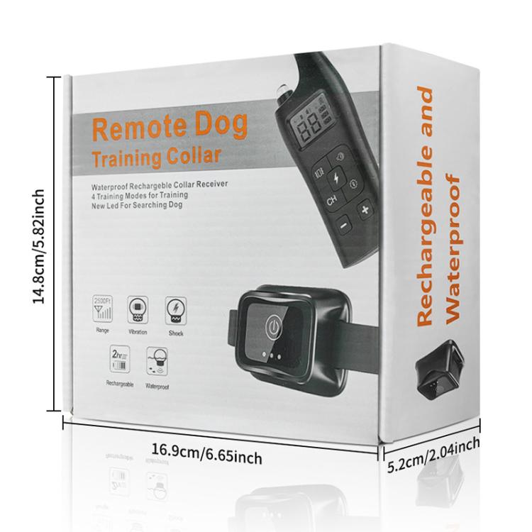 Remote Control Electric Shock Vibration Warning Pet Barking Stopper Waterproof Electronic Collar