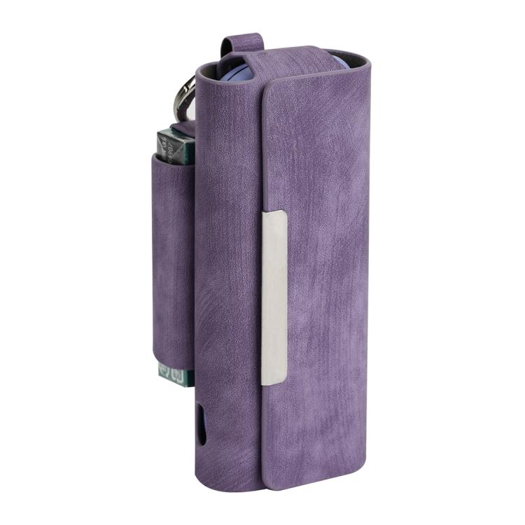 Frosted Retro Pattern Electronic Cigarette and Cigarette Storage Bag with Hook