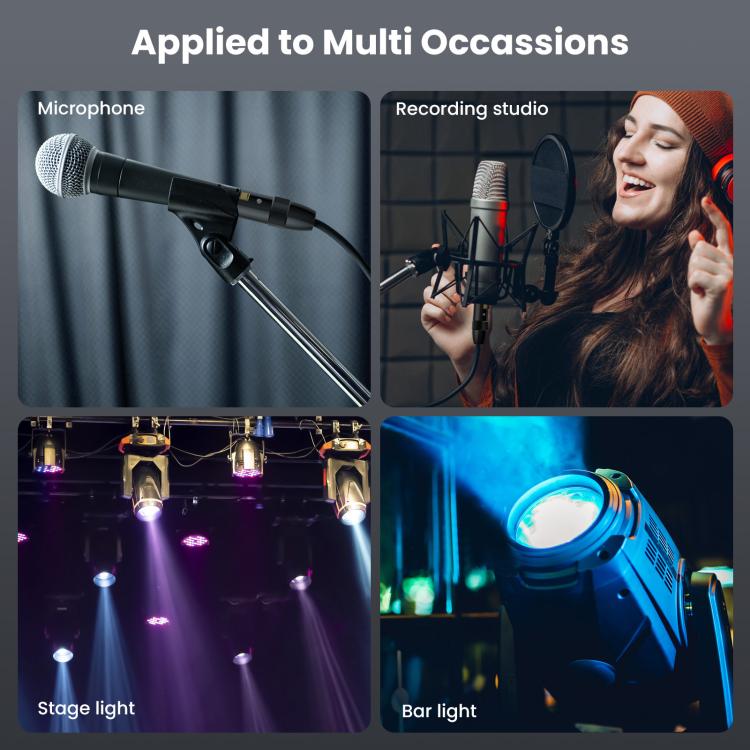 Mono Male to Male 6.35mm Mixer Audio Cable