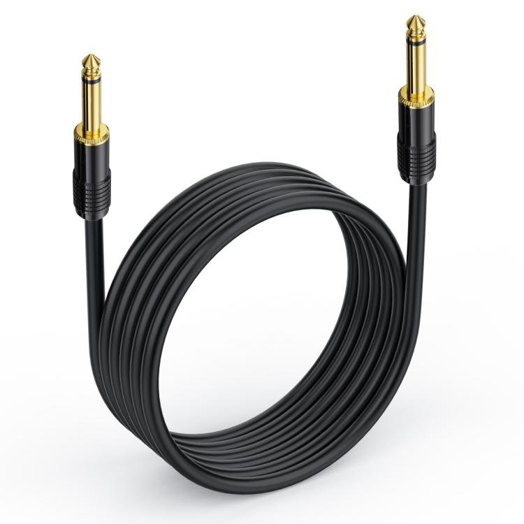 Mono Male to Male 6.35mm Mixer Audio Cable