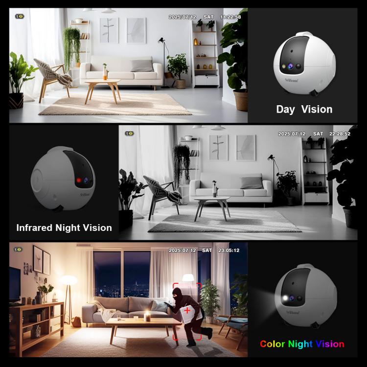 SriHome DH013 4MP Smart Pet Robot Camera