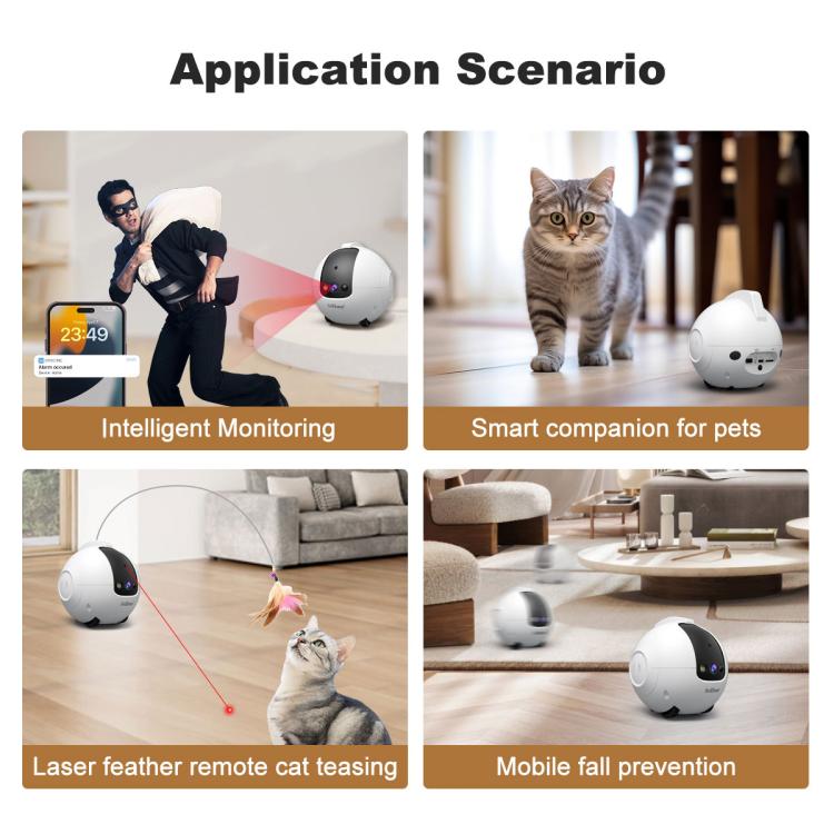 SriHome DH013 4MP Smart Pet Robot Camera
