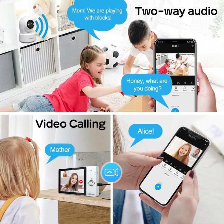 SriHome DH050-SH064 5 inch Baby Monitor Care Camera Kit