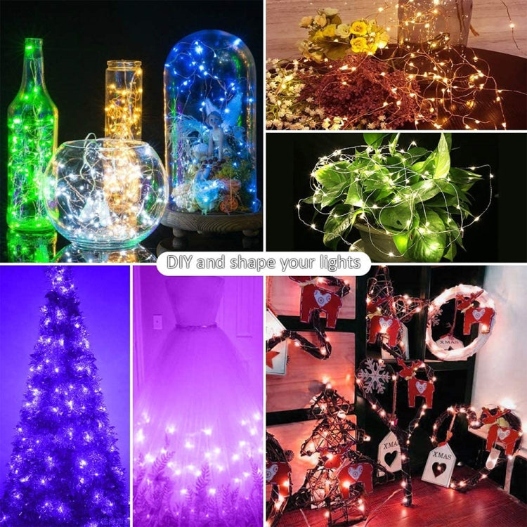 RGB USB  LED Copper Wire Light String Holiday Decoration Light String Bluetooth Mobile APP Control