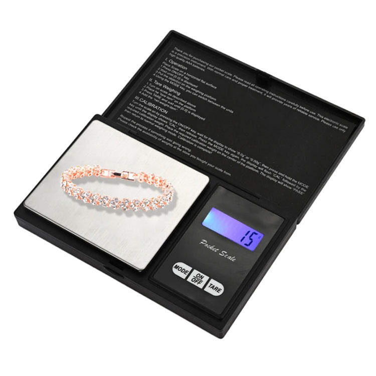 MH-8015 Portable High Precision Electronic Diamond Gold Jewelry Scale  (0.01g~100g), Excluding Batteries