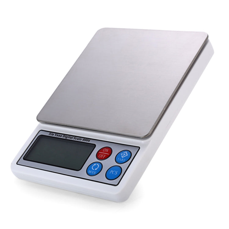XY-8006 2.2 inch Display High Precision Electronic Scale  (0.1g~3000g), Excluding Batteries