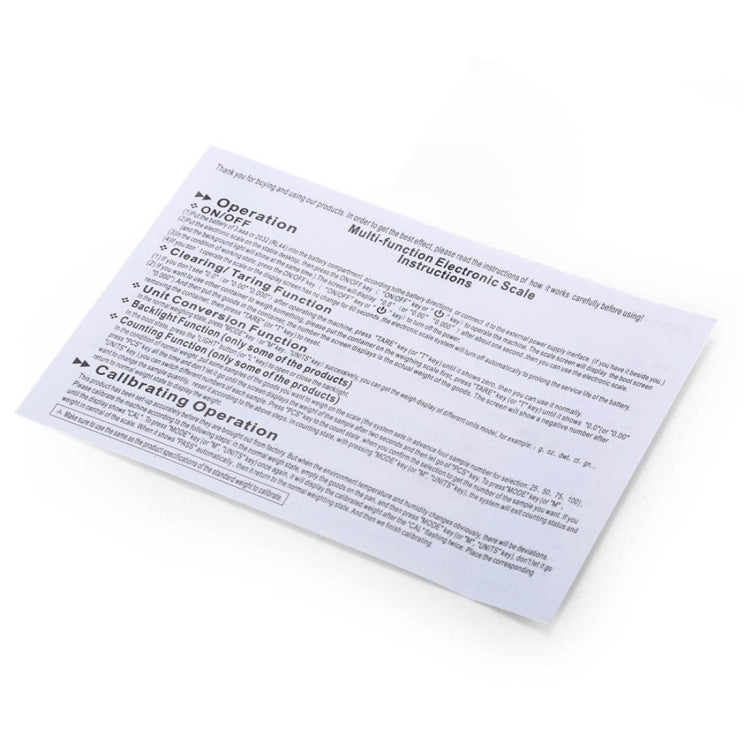 XY-8006 2.2 inch Display High Precision Electronic Scale  (0.1g~3000g), Excluding Batteries