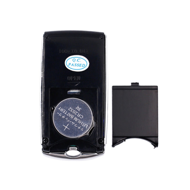 ATP136 Portable Car Keys Shape Mini High Precision Electronic Diamond Gold Jewelry Scale  (0.01g~100g), Excluding Batteries