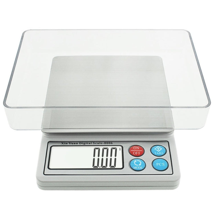 XY-8006 600g x 0.01g 2.2 inch LCD Professional Portable Digital Gold Jewellery Scale