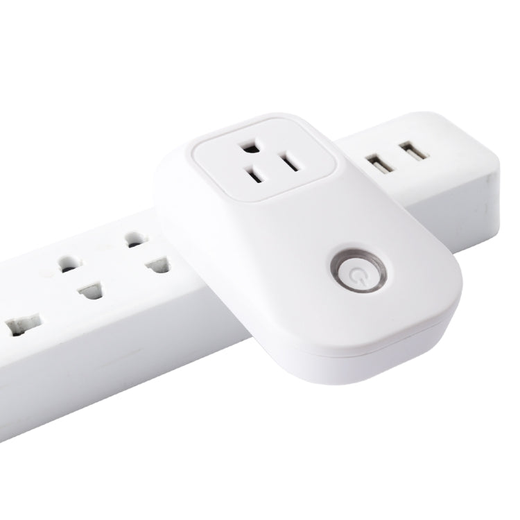 S20 WiFi Smart Power Plug Socket Wireless Remote Control Timer Power Switch, Compatible with Alexa and Google Home, Support iOS and Android, US Plug