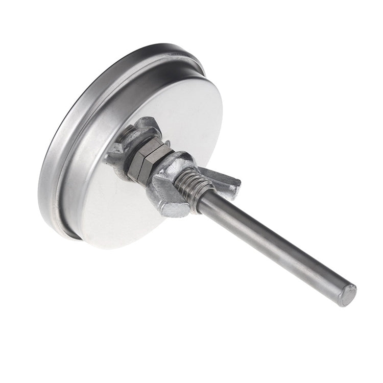 Stainless Steel Oven Thermometers BBQ Smoker Pit Grill Bimetallic Thermometer Temp Gauge Cooking Tools with Dual Display & Anti-fog Glass