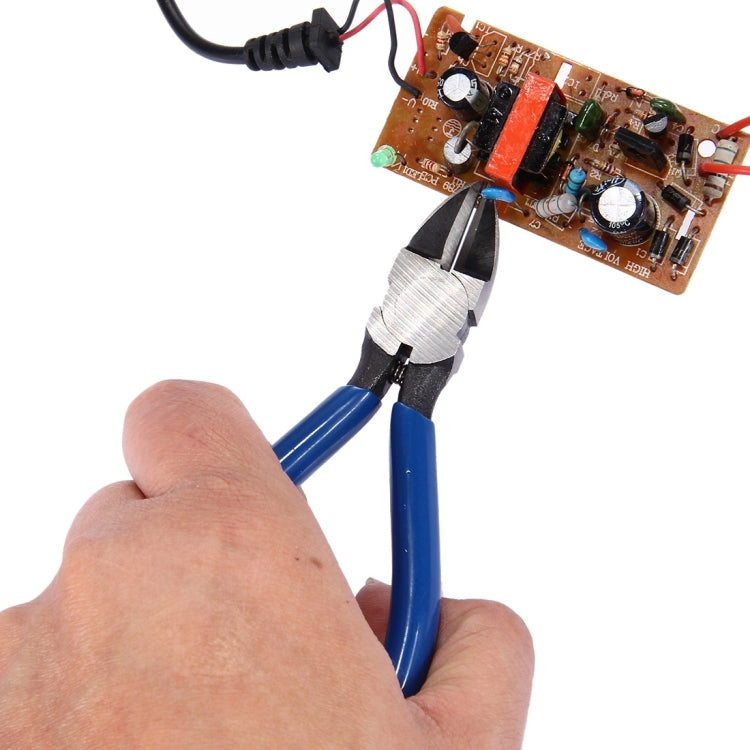 WLXY XY725 5 inch Electronic Pliers Diagonal Pliers Repair Hand Tool