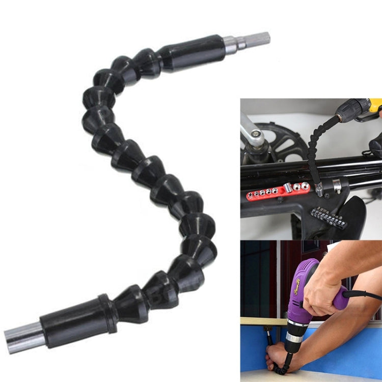 Plastic Rechargeable Drill Electric Screwdriver Dedicated Flexible Shafting Torque Drill Rods, Length: 20cm