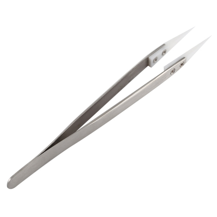 TC-14 Stainless Steel High Temperature Resistance Ceramic Tip Tweezers