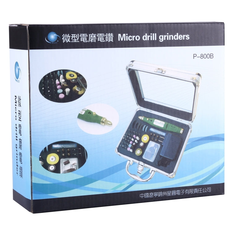 WLXY P-800 80 in 1 Mini Electric Drill Grinder Set, 110V-240V, US Plug