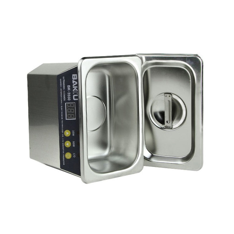 BAKU BK-3550 35W / 50W Adjustable 0.8L LCD Display Ultrasonic Cleaner, AC 110V, US Plug