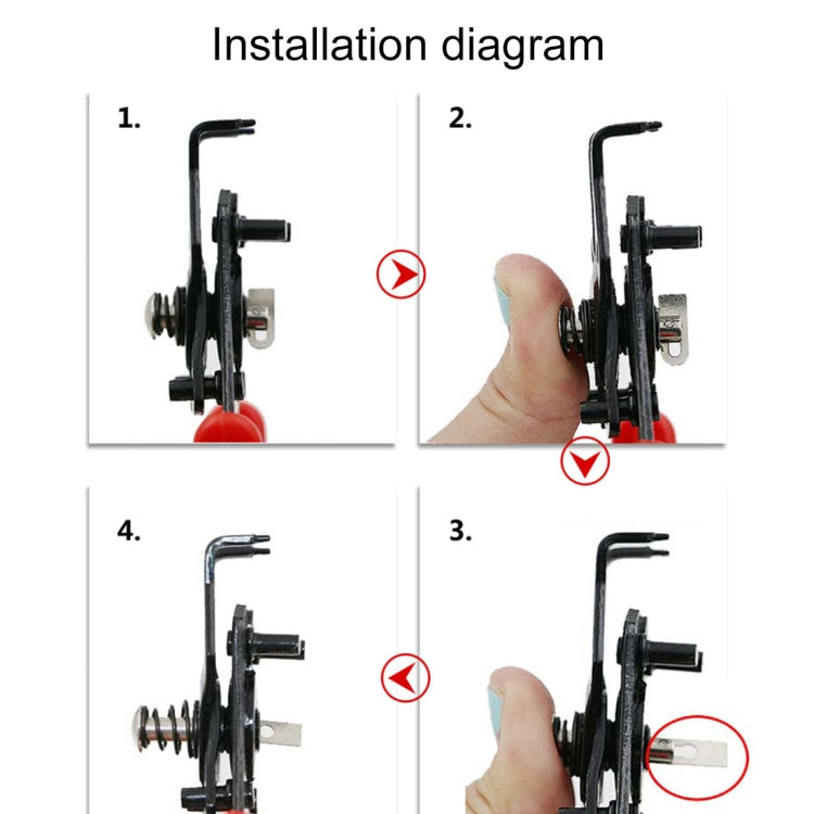4 in 1 Pliers 10-15mm Snap Ring Circlip Plier Combination Retaining Clip 45-180 Degree