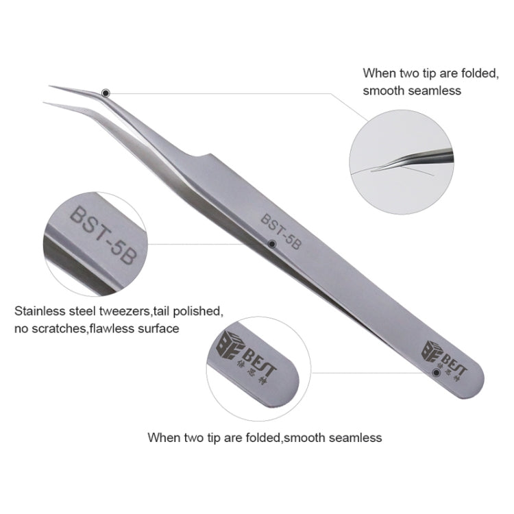 BEST BST-5B  Volume Eyelash Extension Eyelash Tweezer