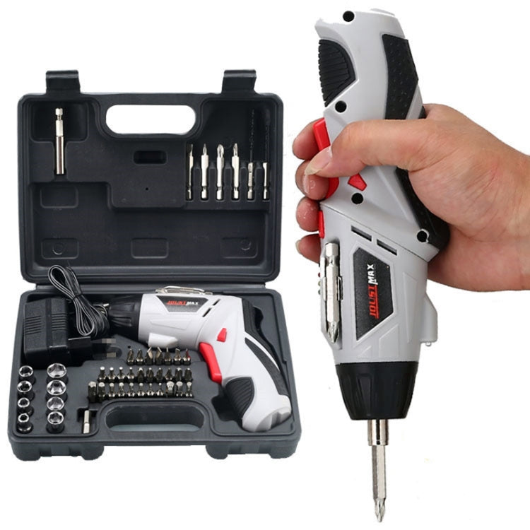 4.8V Multi-functional Household Electric Screwdriver Electric Drill Electric Screwdriver Set US Plug