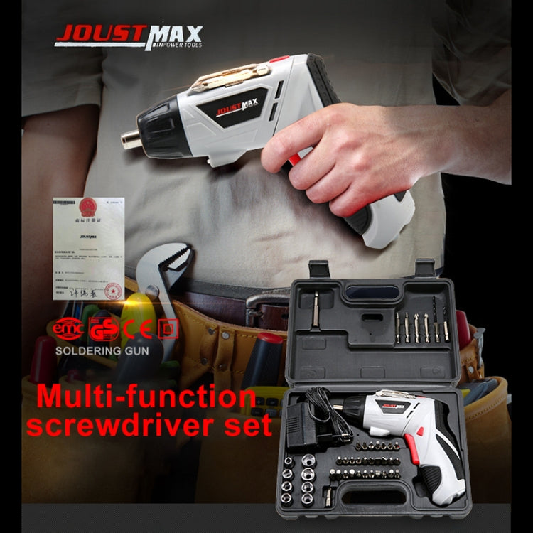 4.8V Multi-functional Household Electric Screwdriver Electric Drill Electric Screwdriver Set US Plug