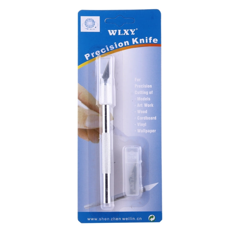 WLXY-9308 Metal Carving Knife Professional Mobile Phone Repair Tool with 6 Blades