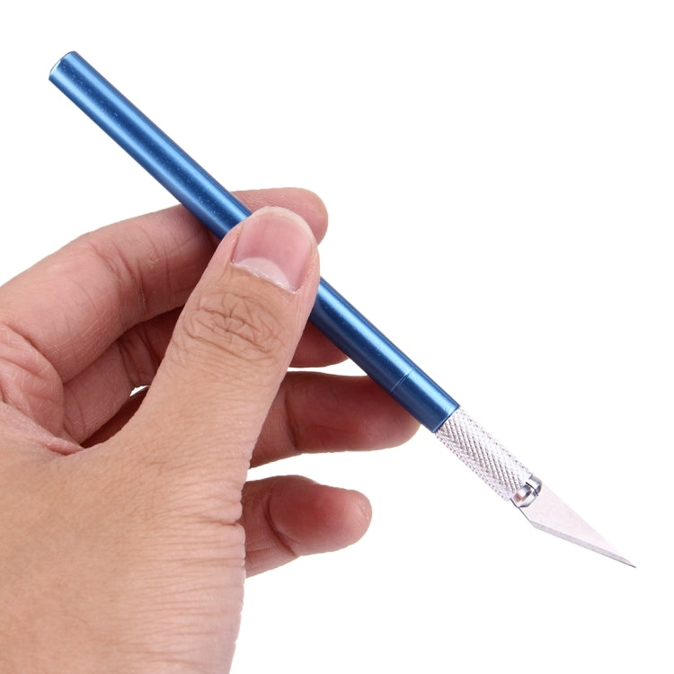 WLXY-9309 Metal Carving Knife Professional Mobile Phone Repair Tool with 6 Blades