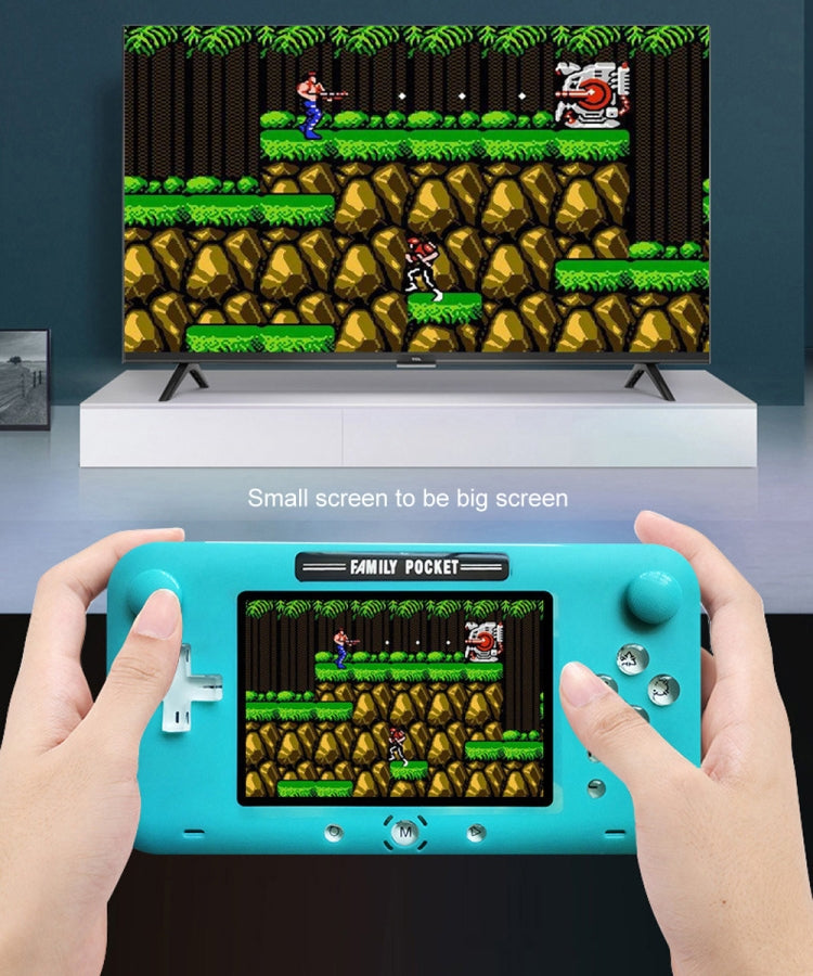 RS-52FC PSP 4.0 inch Pocket Console Handheld Game Player, Support 208 NES Classical Games