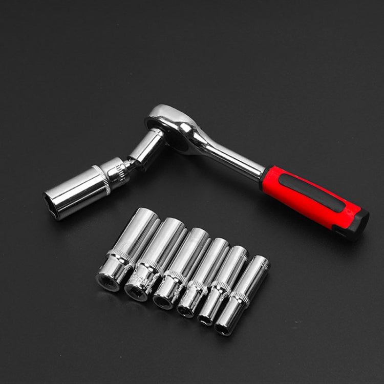 53 In 1 Multi-function Car Repair Combination Toolbox Ratchet Wrench Set