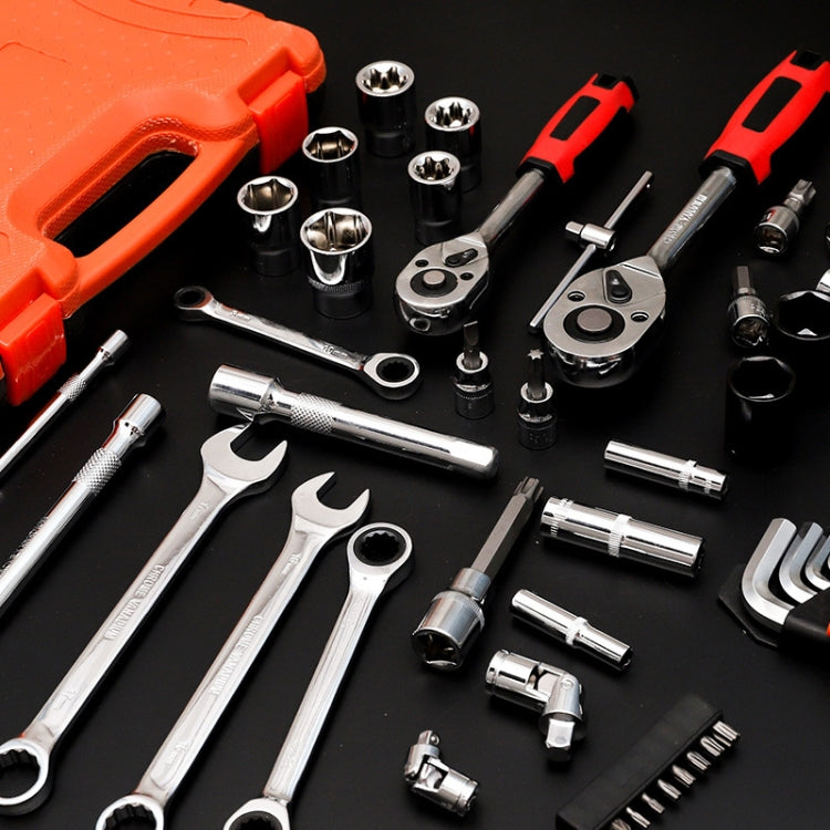 121 In 1 Multi-function Car Repair Combination Toolbox Ratchet Wrench Set