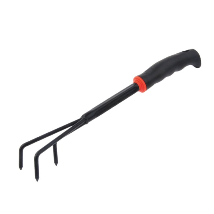 Gardening Tool 3 Tooth Grass Rake