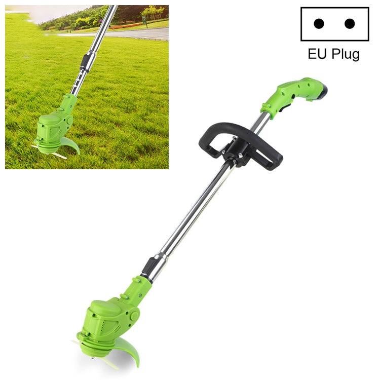 Portable Household Electric Lithium Battery Lawn Mower Weeder, EU Plug