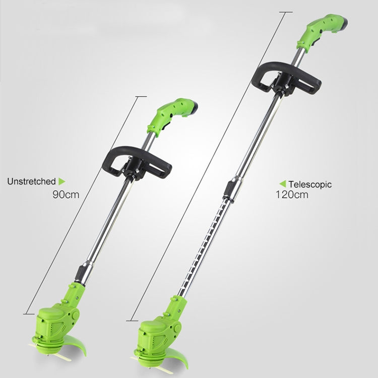 Portable Household Electric Lithium Battery Lawn Mower Weeder, EU Plug