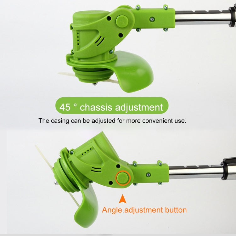 Portable Household Electric Lithium Battery Lawn Mower Weeder, EU Plug